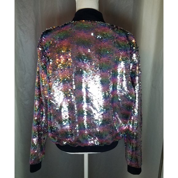 LulaRoe Sequin Jacket Size Large - Picture 4 of 8